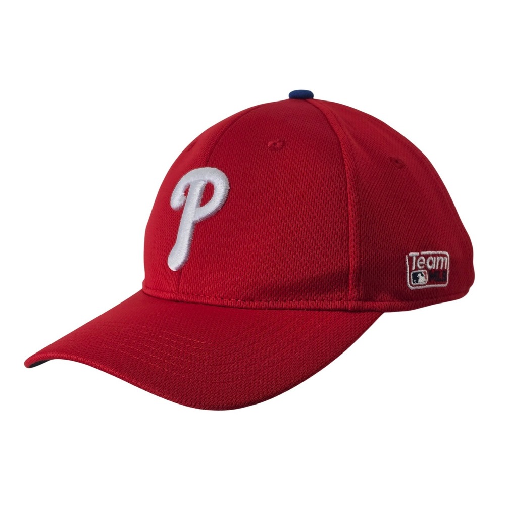 Philadelphia Phillies Hat OC Sports Team‎ MLB Red Adjustable Baseball Cap OSFM